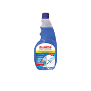 Средство для мытья стекол и зеркал 500мл ЛАЙМА PROFESSIONAL, свежий озон, сменный блок 606739                                                                                                           