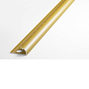 Порог  для внутренних углов ПК 06-1,02лп до 12мм 2700мм (золото глянец)                                                                                                                                 