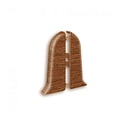 Заглушка ИДЕАЛ КЛАССИК для плинтуса 70мм (пара), №292 Орех миланский (К-П70-Тп 292 ОРХ МИЛ)                                                                                                             