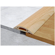 Порог с монтажным каналом 36мм 0,9м "Идеал", 261 Клен                                                                                                                                                   