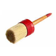 Кисть круглая STAYER "UNIVERSAL-STANDART",натур. щет, пластм. корпус,дерев.ручка, №20х65мм (0141-65)                                                                                                    