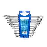 Набор ключей гаечных комбинированных, Cr-v, матовая полировка, 12 предметов (43-2-612)                                                                                                                  