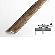 Порог ЛС-04-2 стык/ дуб викторианский 0,9м, Н=30мм, ламинированный 4804                                                                                                                                 