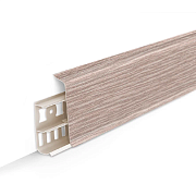 Плинтус напольный 70мм 2,2м "Деконика", 229 Дуб латте (Д-П70 229 ДУБ ЛАТ)                                                                                                                               