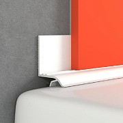 Бордюр для ванны под плитку ПВХ ПП35 ГРЕЙС 20мм  1,85м                                                                                                                                                  