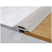 Порог с монтажным каналом 36мм 0,9м "Идеал", 230 Дуб айсберг                                                                                                                                            