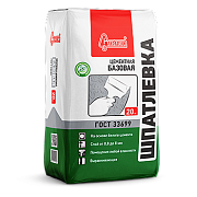 Шпатлёвка базовая сухая белая (20кг) Старатели                                                                                                                                                          