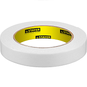 Двухсторонняя клейкая лента на вспененной основе, STAYER Proffessional,белая,19мм х 5м (12231-19-05)                                                                                                    