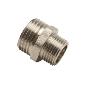 Ниппель переходной 1/2"х3/4" никель                                                                                                                                                                     