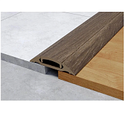 Порог с монтажным каналом 36мм 0,9м "Идеал", 205 Дуб капучино                                                                                                                                           