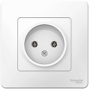 Розетка 1-м СП Blanca 16А IP20 250В б/зазем. б/защ. шторок бел. BLNRS000011                                                                                                                             