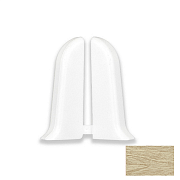 Заглушка ИДЕАЛ КОМФОРТ 55мм пара №218 (Дуб европейский, 25шт/уп) К-П55-Тп 218 ДУБ ЕВП                                                                                                                   