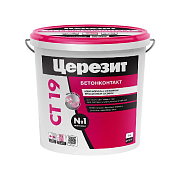 Грунт ЦЕРЕЗИТ бетон-контакт СТ19 5л                                                                                                                                                                     