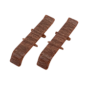 Соединитель для плинтуса 70мм "Деконика", 291 Орех (Д-П70-С 291 ОРХ)                                                                                                                                    