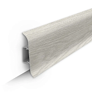 Плинтус ИДЕАЛ КЛАССИК 70мм 2,2м, №230 Дуб айсберг (К-П70п 230 ДУБ АЙС)                                                                                                                                  