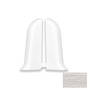 Заглушка ИДЕАЛ КОМФОРТ 55мм пара №253 (Ясень серый, 25шт/уп) К-П55-Тп 253 ЯСН СЕР                                                                                                                       