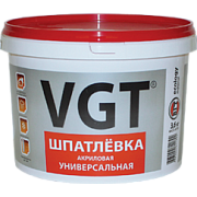 Шпаклевка универсальная акриловая 3,6 кг ВГТ                                                                                                                                                            