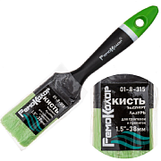 Кисть плоская "Олимп Лазурь" 1,5"-38мм (01-8-315)                                                                                                                                                       