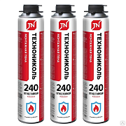 Пена монтажная ТЕХНОНИКОЛЬ PRO 240 огнестойкая 528380                                                                                                                                                   