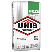 Штукатурка гипсовая 30 кг ЭКОСЛОЙ СЕРАЯ ЮНИС                                                                                                                                                            