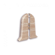 Заглушка ИДЕАЛ КЛАССИК для плинтуса 70мм (пара), №218 Дуб европейский (К-П70-Тп 218 ДУБ ЕВП)                                                                                                            