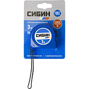 Рулетка СИБИН 3м / 16мм в пласт. корпусе (34020-03-16_z01)                                                                                                                                              