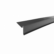 Планка торцевая полиэстер RAL 7024, серая                                                                                                                                                               