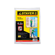 Пленка укрывная, 4 м х 5 м, 12мкм STAYER  STANDARD (1225-15-05)                                                                                                                                         