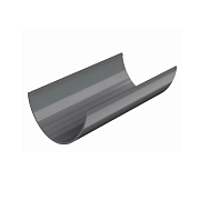 Желоб ТН ПВХ серый 3м ф125                                                                                                                                                                              
