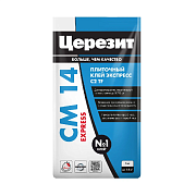 Клей для плитки "CERESIT" СМ14 EXPRESS быстротвердеющий 5кг                                                                                                                                             