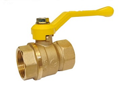 Кран шаровый 11Б27П газ А10 муфта-муфта (природный газ,) ДУ25, Ру=16 ГАЛЛОП                                                                                                                             