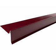 Планка торцевая полиэстер RAL 3005, красная, шт                                                                                                                                                         