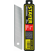 Лезвия STAYER сегментированные, 10 шт, 25мм (09179-S10)                                                                                                                                                 