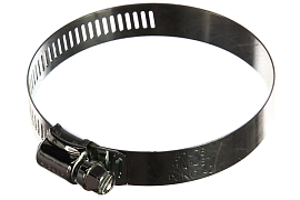Хомут червячный 57-76мм ЗУБР "МАСТЕР" стальные с просечной лентой ПЛ-12,7,50шт (37805-057-76-50)                                                                                                        