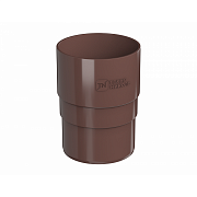 Муфта трубы ТН ПВХ коричневый ф82                                                                                                                                                                       