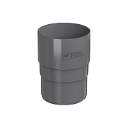Муфта трубы ТН ПВХ серый ф82                                                                                                                                                                            