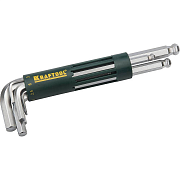 Набор KRAFTOOL Ключи EXPERTимбусовые длинные, Cr-Mo сталь, 2-10мм, 8 пред  (27430-2_z01)                                                                                                                