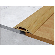 Порог с монтажным каналом 36мм 0,9м "Идеал", 212 Дуб светлый                                                                                                                                            