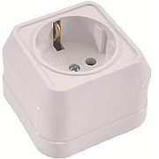 Розетка ОП1 c/з "Makel" IP20 (45108)                                                                                                                                                                    