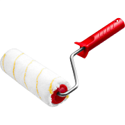 Валик малярный POLYTEX Pro 180мм, d=48мм, ворс 12мм, ручка d=8мм MIRAX (03816-18)                                                                                                                       