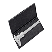 Штангенциркуль ШЦ-150, механический, с глубиномером, в пластик.кейсе, 150мм, шаг 0,02мм(15-5-150)                                                                                                       