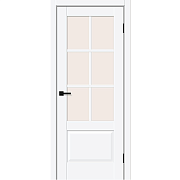 Дверь ПЭТ Прима-13.0.1 White Silk Magic Fog 200*80 (169-0311)                                                                                                                                           