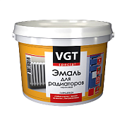 Эмаль ВД-АК-1179 "ПРОФИ" для радиаторов акриловая супербелая глянц.1 кг "ВГТ"                                                                                                                           
